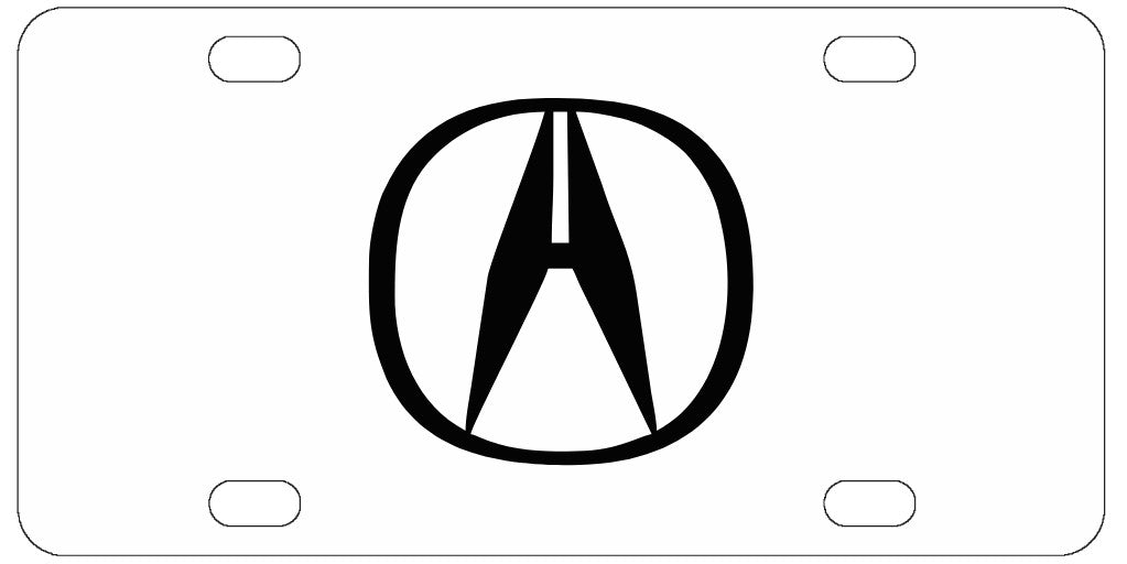 Acura License Plate