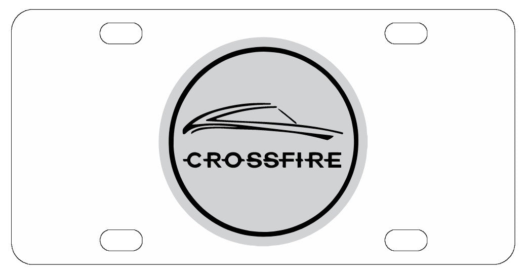 Chrysler Crossfire License Plate