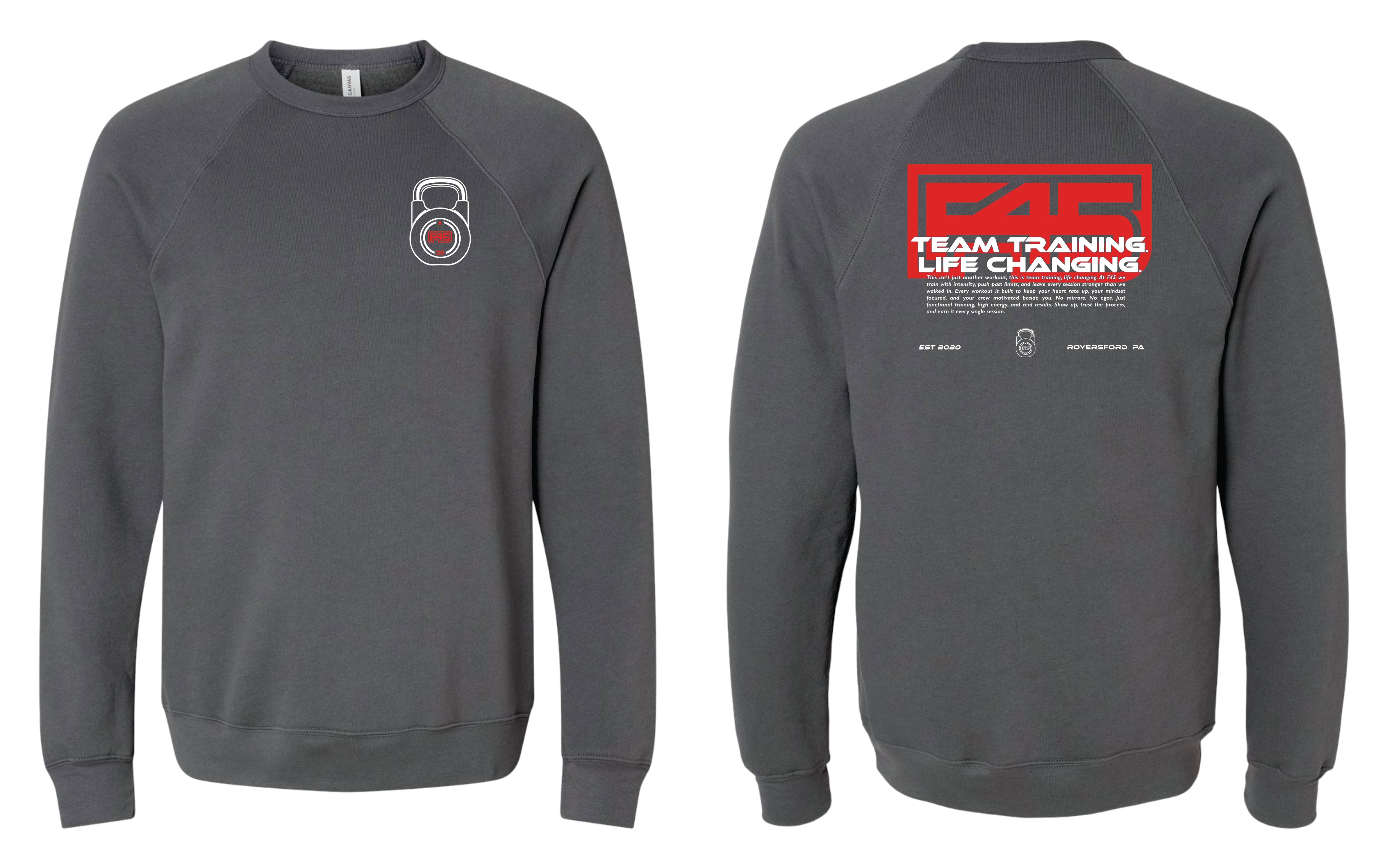 F45 Royersford Team Training 2026 Crewneck Sweatshirt