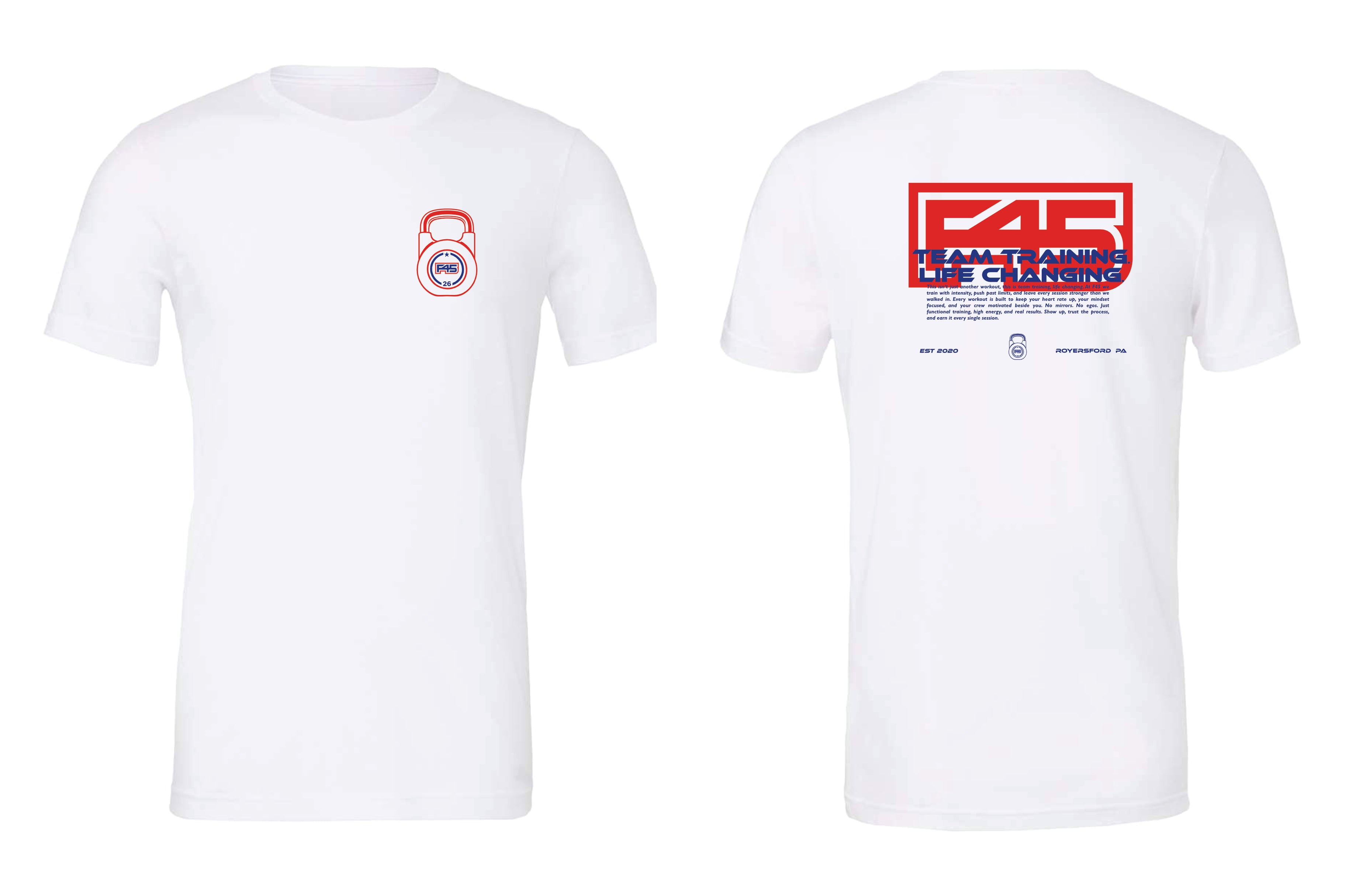 F45 Royersford Team Training 2026 Short Sleeve Shirt