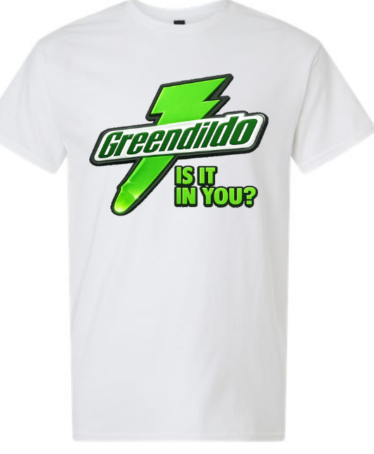 Funny Meme Shirt - Green Dildo - Investing