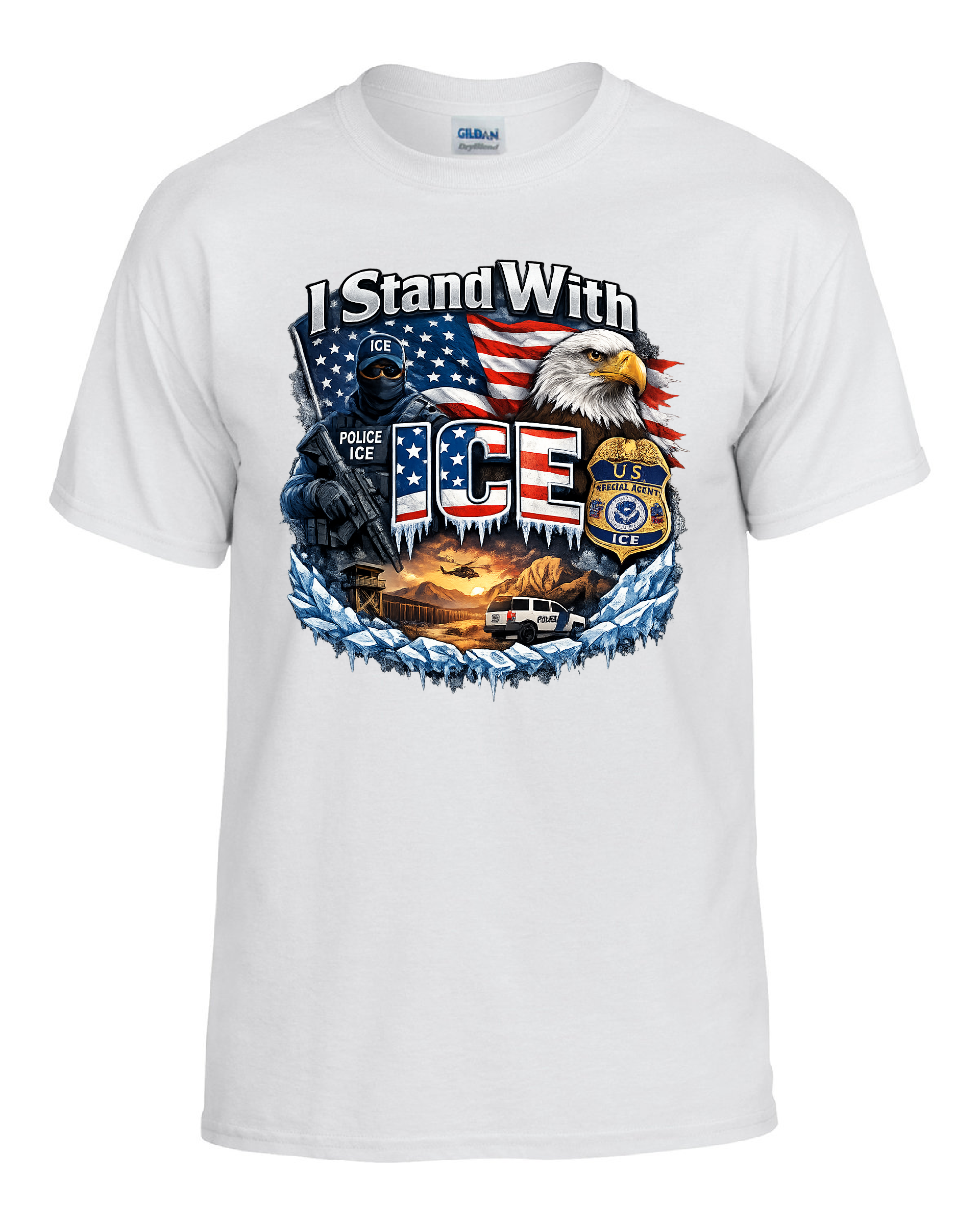 I Stand With ICE Shirt T-Shirt