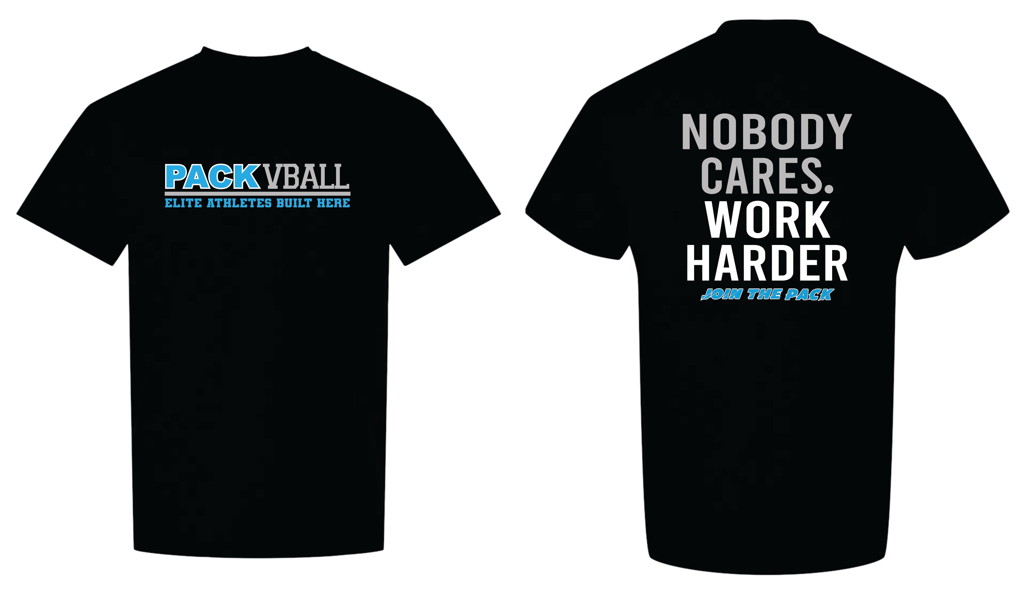 Pack Volleyball Work Harder Short Sleeve Shirt