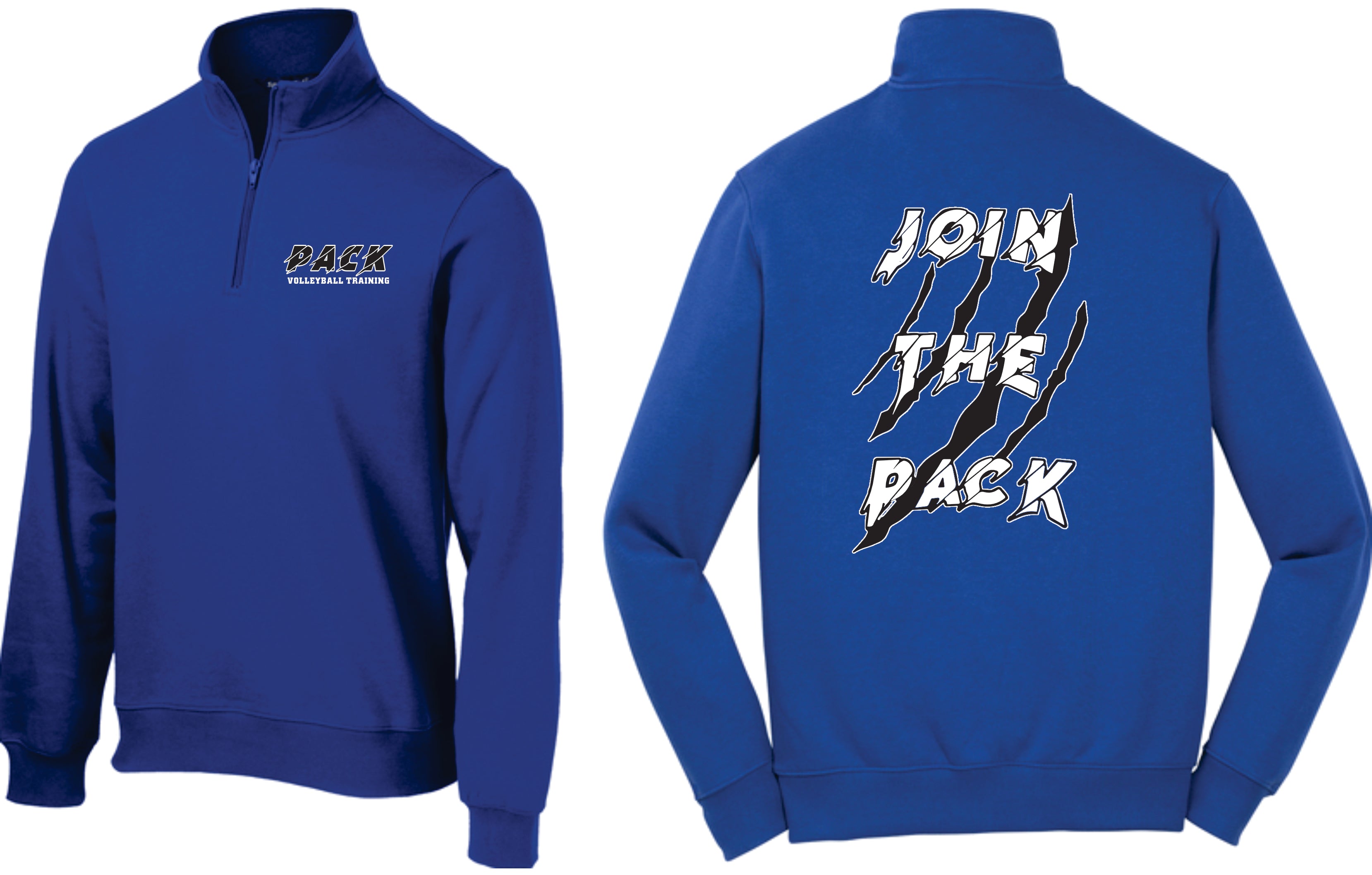 Pack Volleyball Quarter Zip Sweatshirt
