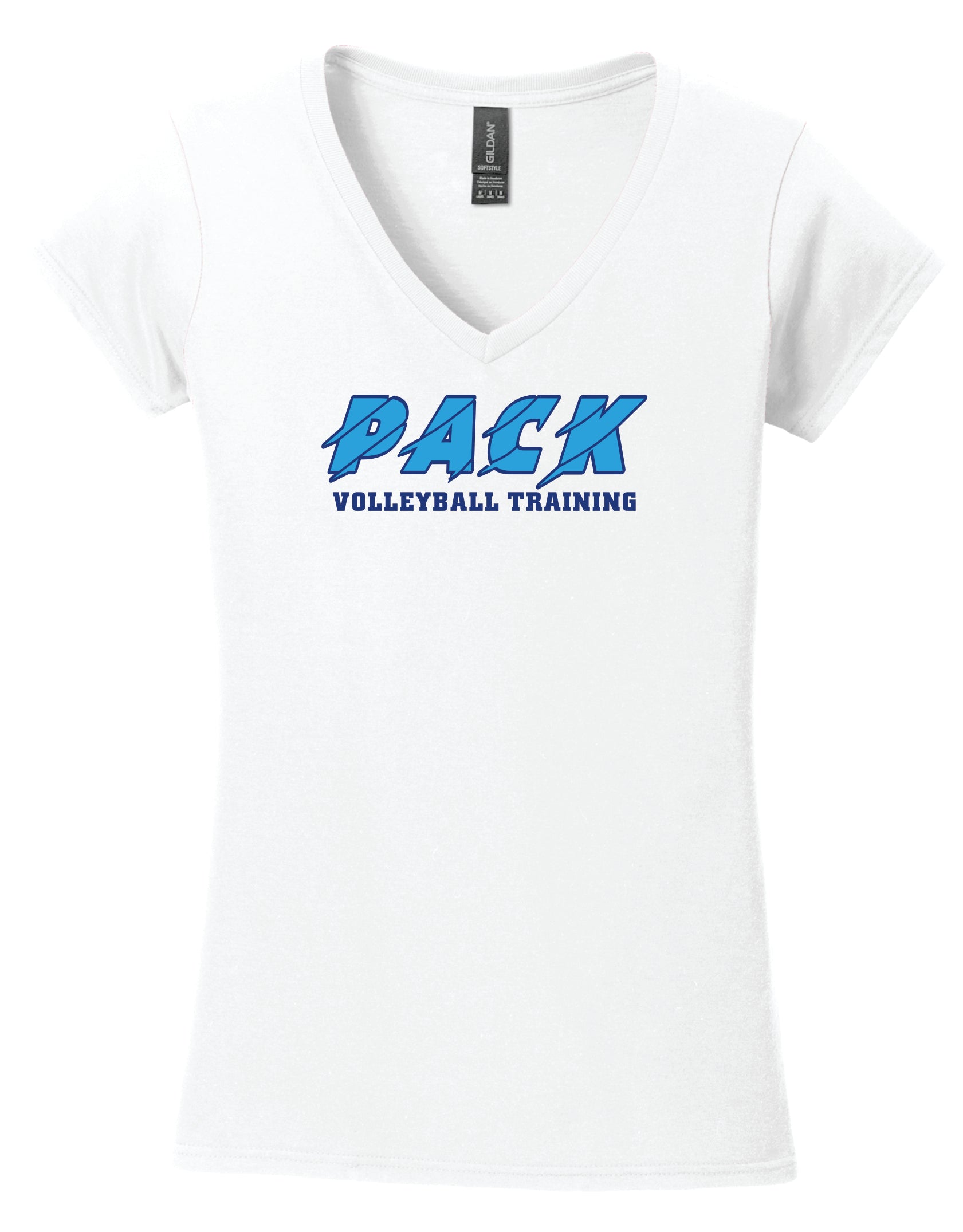 Pack Volleyball Ladies V-Neck Shirt