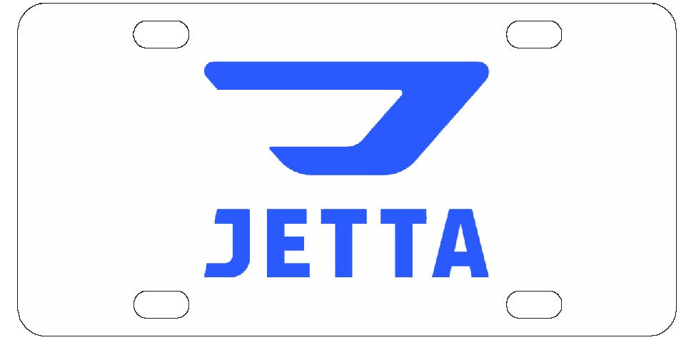 Volkswagen Jetta License Plate