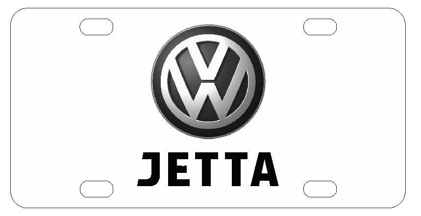 Volkswagen Jetta License Plate