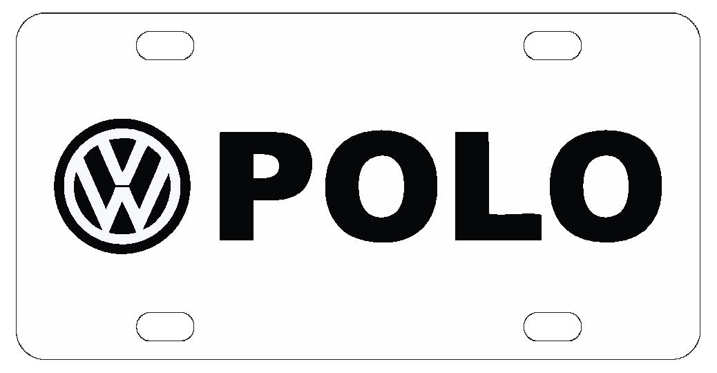 Volkswagen Polo License Plate
