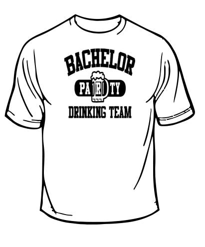 Bachelor Party Drinking Team Wedding T-Shirt