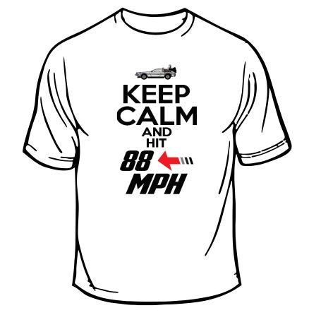 Keep Calm Back To The Future T-Shirt