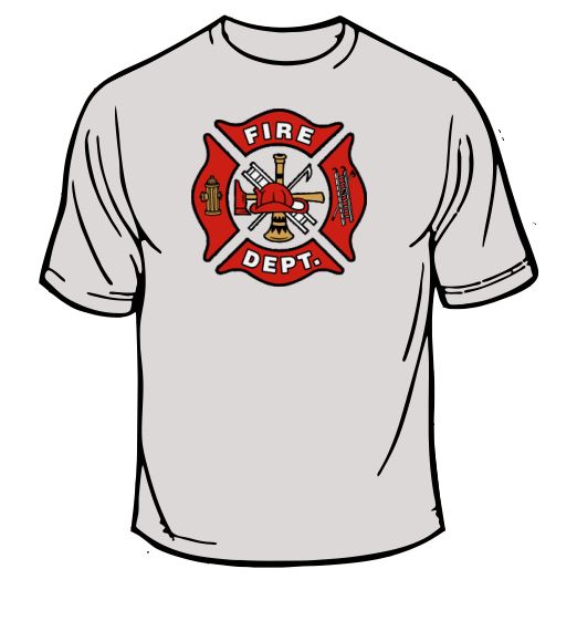 Fire Department Firefighter T-Shirt