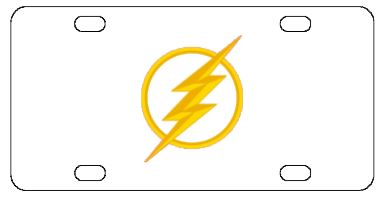 The Flash License Plate