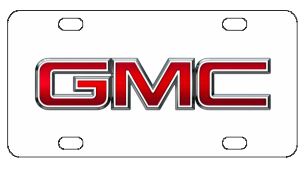 GMC License Plate