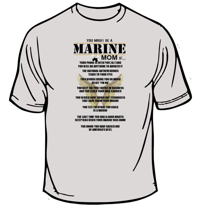Marine Mom T-Shirt
