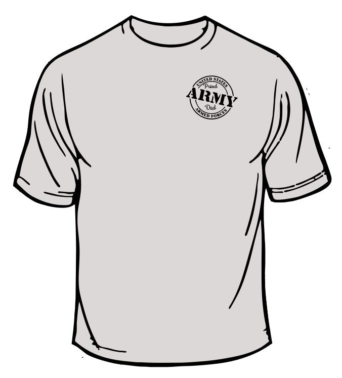 Proud Army Dad T-Shirt