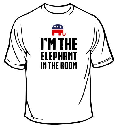 Elephant in the Room Republican T-Shirt